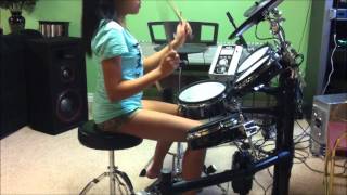 Wind of Change by Scorpion Drum cover by LynnLynn [upl. by Airres]