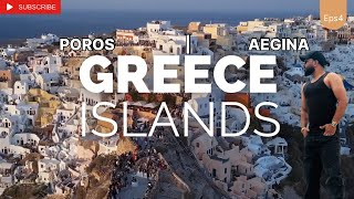 EXPLORING GREECE ISLANDS  POROS THE HEART OF GREEK ISLANDS  AEGINA ISLAND  ATHENS  VLOG 55 [upl. by Dnar]