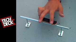 Tech Deck Tutorials Intermediate Street Tricks [upl. by Joellen]