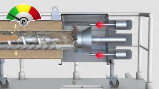 HUBER Sludgecleaner STRAINPRESS® [upl. by Aronle]