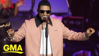 How Usher is preparing for Super Bowl halftime show [upl. by Hound]