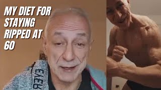 What I Eat In A Day To Get And Stay Ripped At 60 [upl. by Kumagai]