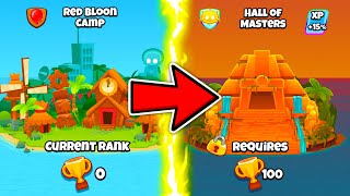 The RAGS TO RICHES Challenge in Bloons TD Battles 2 [upl. by Nylanej]