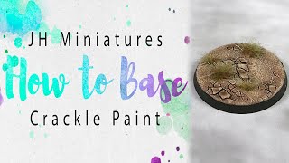 How to Base  Crackle Paint [upl. by Arabele940]