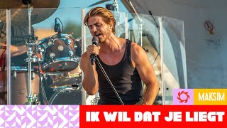 Maksim  Ik Wil Dat Je Liegt  QBeach House [upl. by Arahsat]