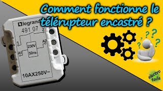 🔍 Comment fonctionne le télérupteur encastré  🤔 [upl. by Kazue]