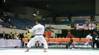 Wado World Cup Nagoya 2010 France vs Japan Kata [upl. by Yeslah]