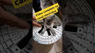 Máquina de lavar electrolux troca do suporte do cesto shortvideo 🪛🤔 [upl. by Torre]