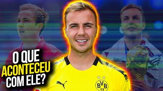 Ele era um GRANDE CRAQUE mas hoje NÃO JOGA NADA  O que aconteceu com MARIO GÖTZE [upl. by Mcmullan]