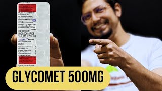 Glycomet 500 mg tablet uses in Hindi  glycomet side effects  Metformin side effects [upl. by Yumuk]