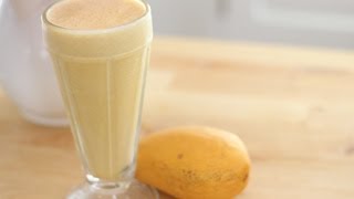 How To Make Mango Shake  SUMMER DRINK SERIES  Simply Bakings [upl. by Anilehs]