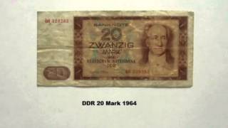 DDR Banknoten und Forumschecks HD [upl. by Seton]