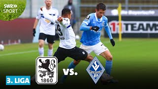 1860 München  Waldhof Mannheim das komplette Spiel  SWR Sport [upl. by Noirod]