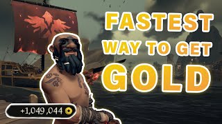 Fastest Way to Get GOLD ► Sea of Thieves [upl. by Laeno]