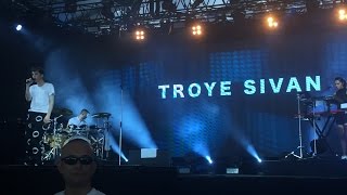 TROYE SIVAN  LIVE at FUJI ROCK FESTIVAL in JAPAN  2016724  フジロック [upl. by Llenyt]