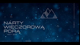 Gołdap  Piękna Góra Narty wieczorową porą [upl. by Atiuqnahs]