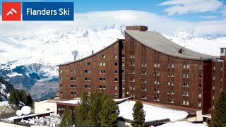 Flanders Ski Hotel  Altitude  in Paradiski  Les Arcs  Frankrijk [upl. by Kohcztiy]