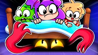 Who Is Under The Bed 👀 Funny English for Kids animation kids hacks family [upl. by Nepean725]