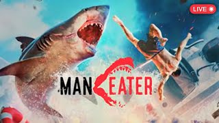 🔴LIVE MELANJUTKAN PETUALANGAN HIU BOCIL 🦈  ManEater Indonesia GAMEPLAY 3 [upl. by Nathalia250]