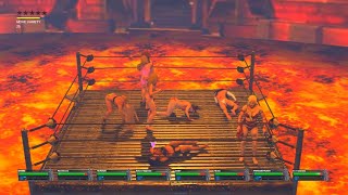 The Floor is Lava Royal Rumble WWE 2K23PeachDaisy Brabie MaiTsunade SakuraHinataIno Yamanaka [upl. by Ahsercal3]