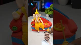 how to making Ganeshlord Ganeshclay Ganeshshortsvideo viralvideo youtubeshorts [upl. by Rahas]