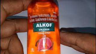 Alkof Orange Cough Syrup full review in hindi [upl. by Eirrod]