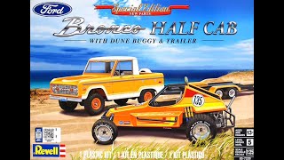 Revell Half Cab Bronco and Atlantis Mooneyes Dragster [upl. by Jamnes821]