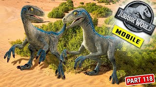 INDO REX VS METRIAPHODON Hybrid Dino Fight 🔥  Jurassic World Mobile Season 2  Part 118  Hindi [upl. by Nyliret]