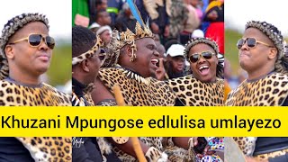 Khuzani Mpungose edlulisa umlayezo ophuthumayo namazwi okubonga esizweni sonke [upl. by Jere]