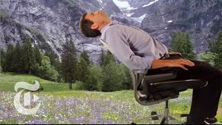 Steelcase Gesture Review 90 Seconds With Pogue  The New York Times [upl. by Winters]