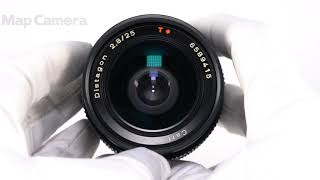 CONTAX コンタックス Distagon T25mm F28 AE Germany 良品 [upl. by Lenaj]