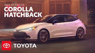 2024  2025 Toyota Corolla Hatchback Overview  Toyota [upl. by Llenrap]