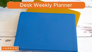 Desk Weekly Planner  Harbor [upl. by Ssegrub900]