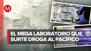 El triángulo dorado de Asia Río Mekong abastece drogas a EU y México [upl. by Anne]