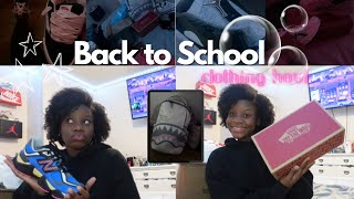 Back to School Clothing Haul 2024  ep2 SHEIN Vans SpraygroundTj Maxx  Etc A’Nysia Gabriel [upl. by Whelan]