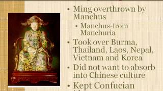 Ming amp Qing China and Tokugawa Japan Video Lecture [upl. by Aicaca]