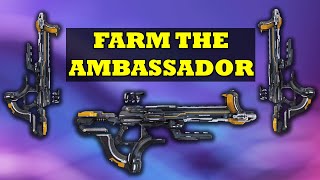 How To Farm The Ambassador In Warframe [upl. by Volin507]