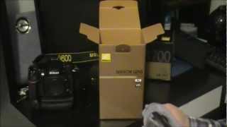 Nikon 24120 f4 amp Nikon SB700 unboxing [upl. by Valentin873]