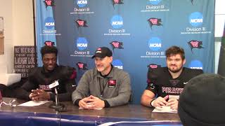 Whitworth football postgame press conference [upl. by Gilpin]