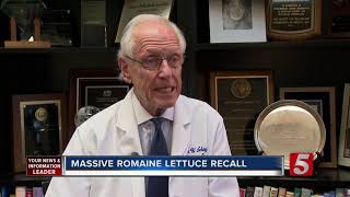 Romaine lettuce recalled amid E coli outbreak [upl. by Dorren]