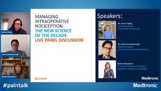 Live Virtual Panel Discussion Managing Intraoperative Nociception  The New Science of the Decade [upl. by Ttezzil517]