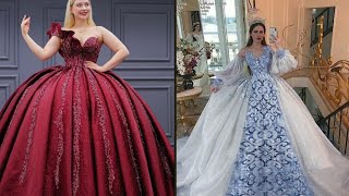 GORGEOUS BALL GOWNS COLLECTION  PROM DRESSES  EVENING DRESSES  WEDDING STYLENG Latest Fashion [upl. by Diet]