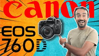 Review Tutoriel Canon 760D مراجعة [upl. by Nepets93]