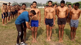 Indian Army Knock Knee Medical Test 9770678245 [upl. by Obellia604]