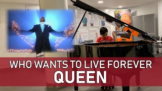 Queen Who Wants To Live Forever Piano at The Christie Hospital Manchester [upl. by Alyac]