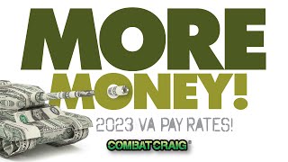 2023 VA disability pay rates and charts [upl. by Leihcey654]