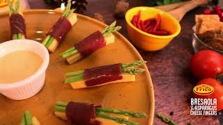 Bresaola amp Asparagus Cheese Fingers Recipe [upl. by Notlit6]