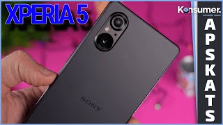 Sony Xperai 5 V  Patiesais Sony flagmanis  Konsumer apskats [upl. by Alhahs]