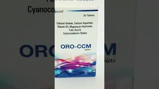 OROCCM tablet calcium orotate tablet pharma pcdpharmafranchise pcdpharma pharmafranchise [upl. by Breskin359]