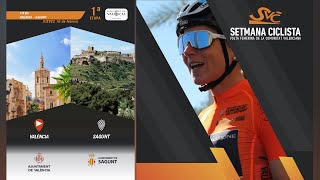 1ª ETAPA VALÈNCIA  SAGUNT  SETMANA CICLISTAVOLTA FEMENINA DE LA COMUNITAT VALENCIANA [upl. by Tjon]